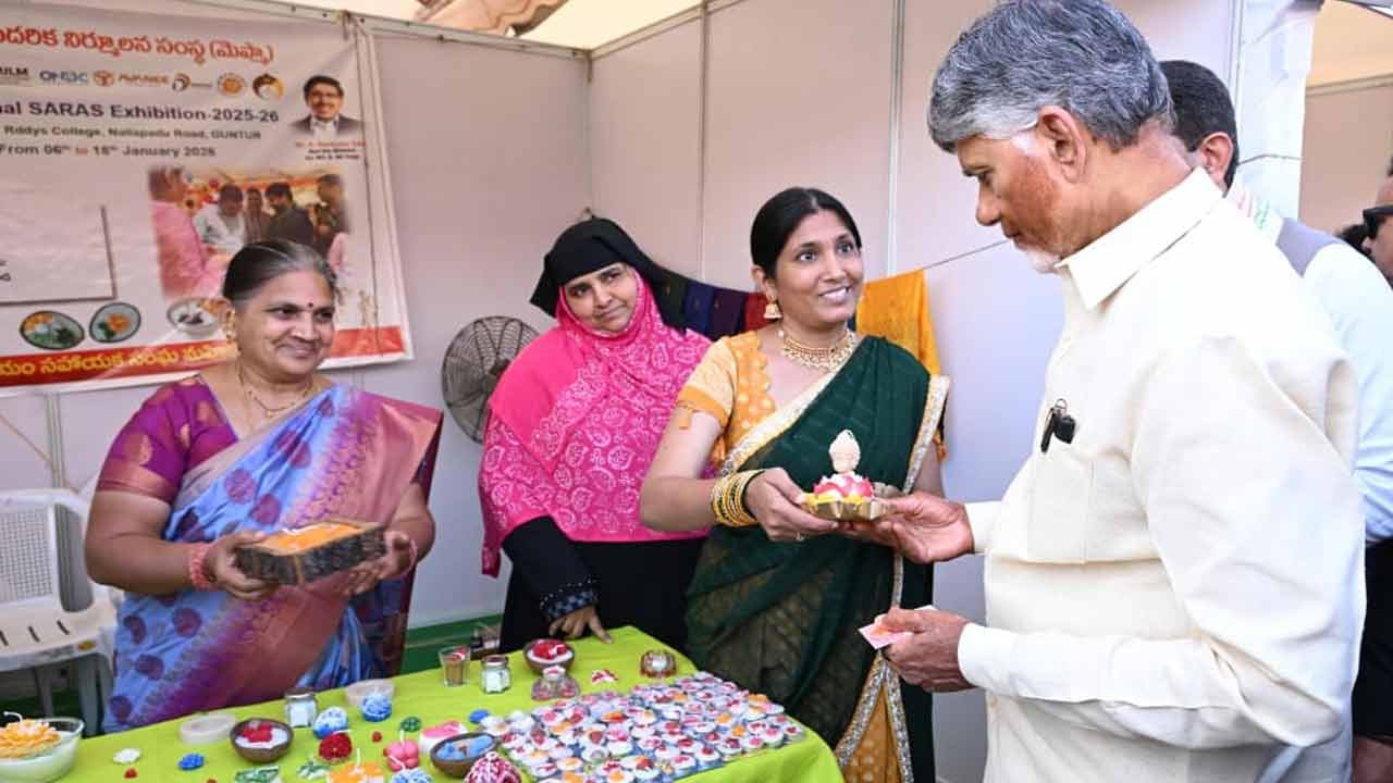 విజయవాడలో జాతీయ సరస్‌ మేళా.. డ్వాక్రా మహిళల ఉత్పత్తులకు భారీ మార్కెట్‌!